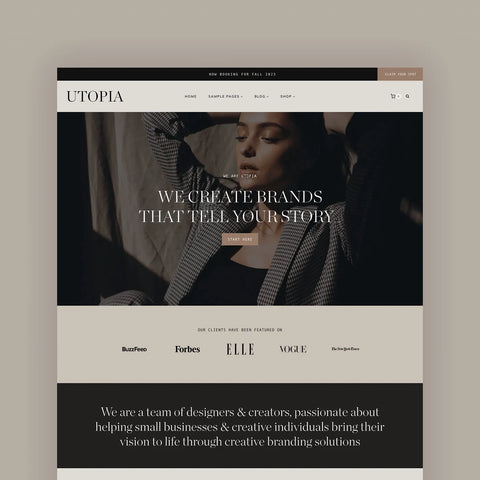 Clara – Strategic WordPress Theme for Coaches, Consultants & Agencies