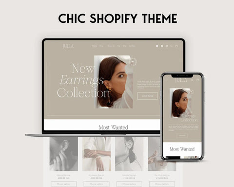 Chic Shopify 2.0 Theme for Jewelry, Fashion & Lifestyle Brands – Elegant, No-Code, Fully Editable Template